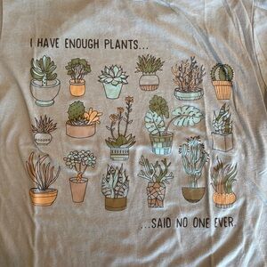 Zoe + Liv Gray Tee with Graphic Design